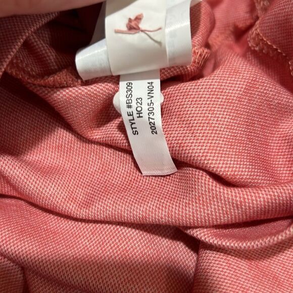 J. Crew BS309 Long-sleeve performance  Pink polo shirt COOLMAX® technology - Picture 15 of 15